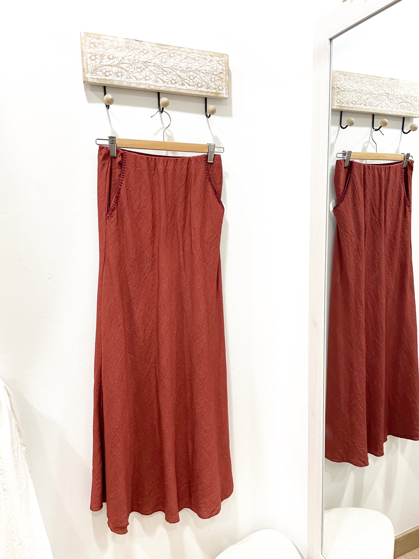 Falda costura morada (+colores)