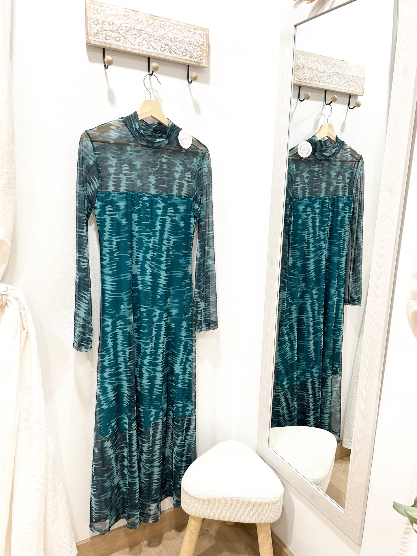 Vestido tul estampado (+colores)