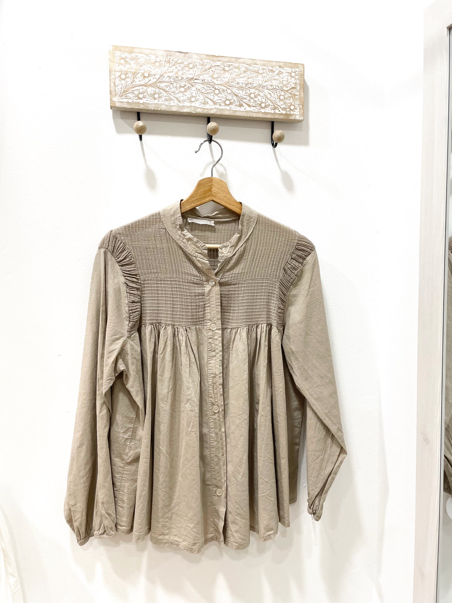 Blusa contraste