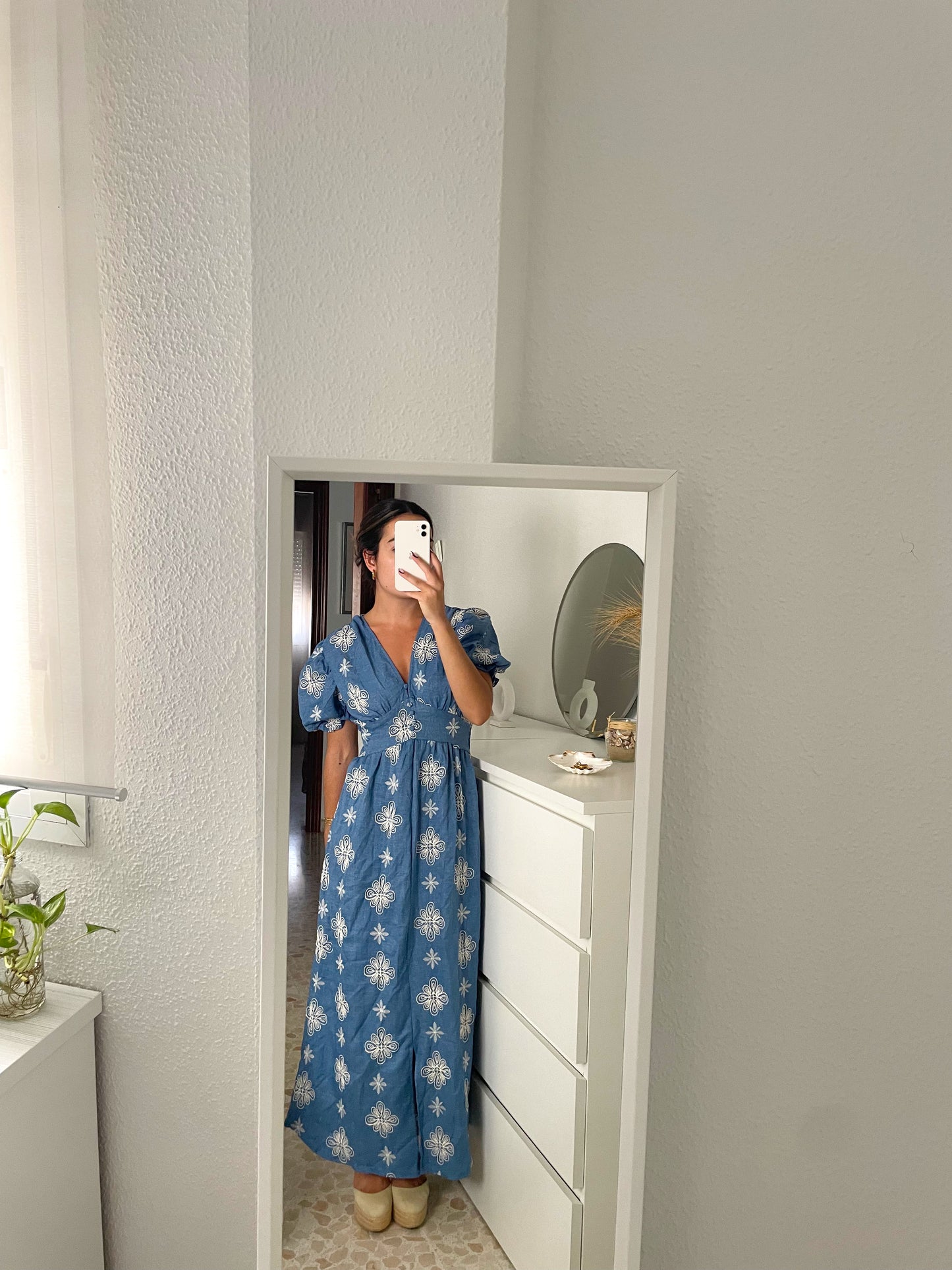 Vestido tela vaquera