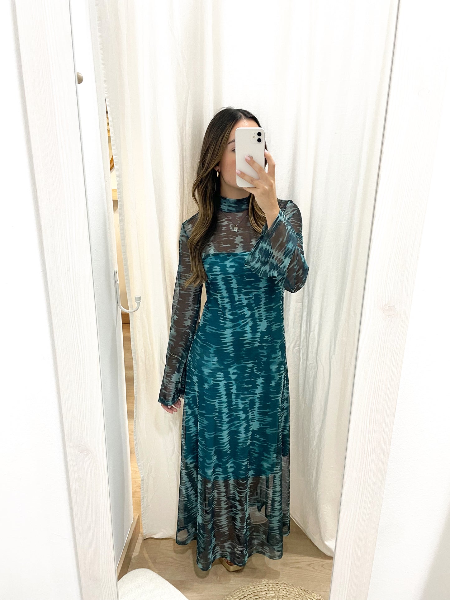 Vestido tul estampado (+colores)