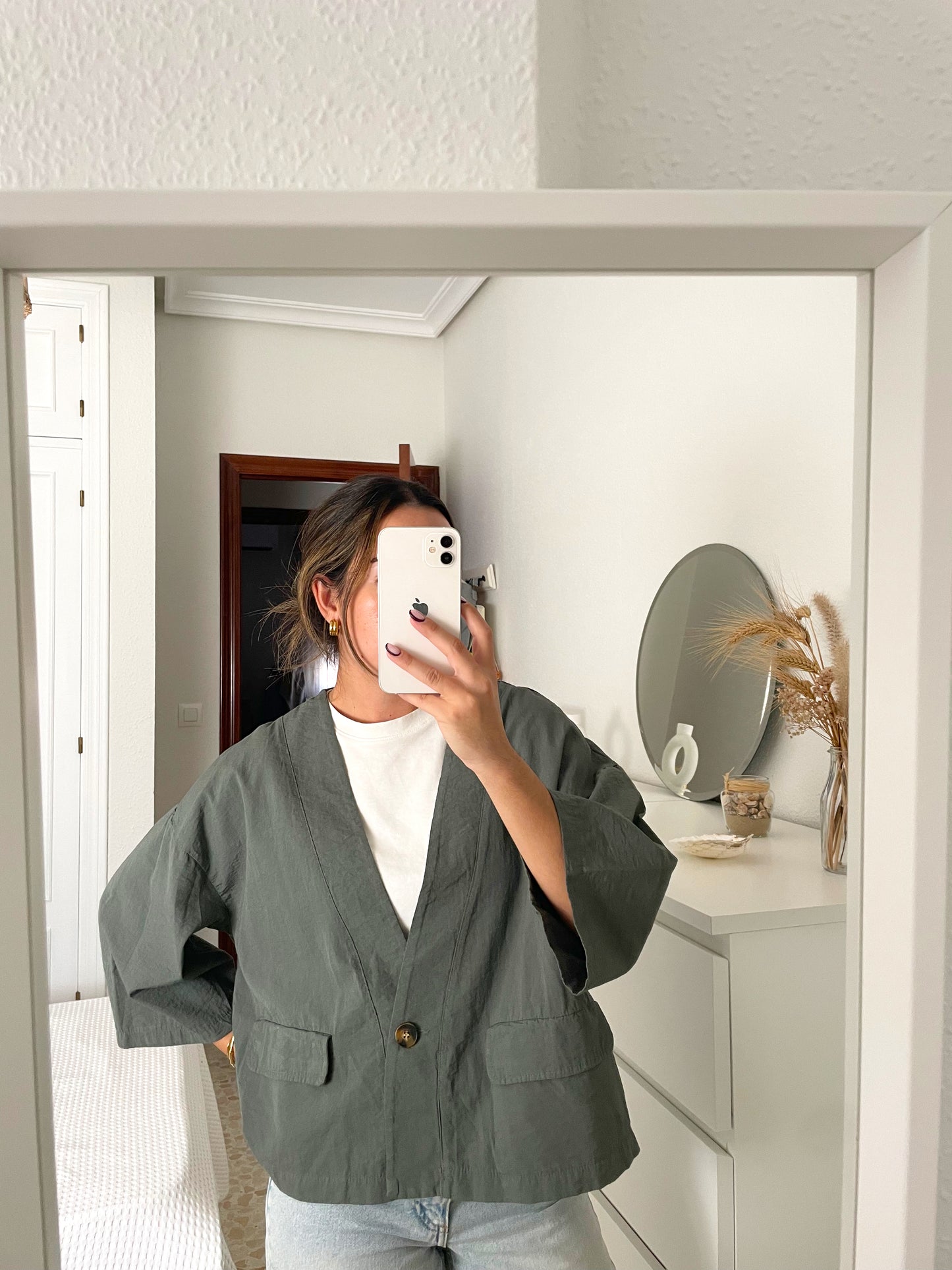 Chaqueta botón