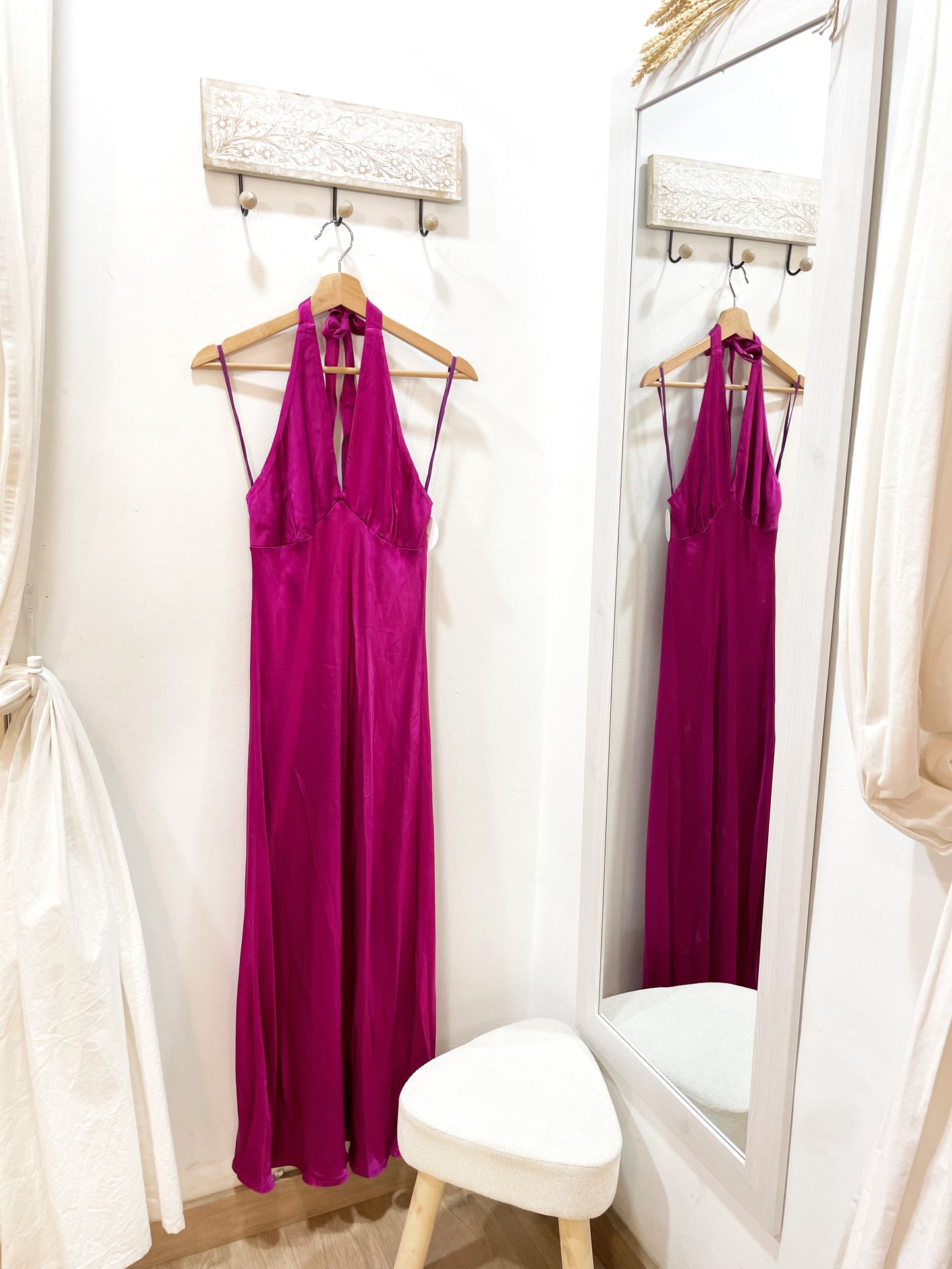 Vestido satén