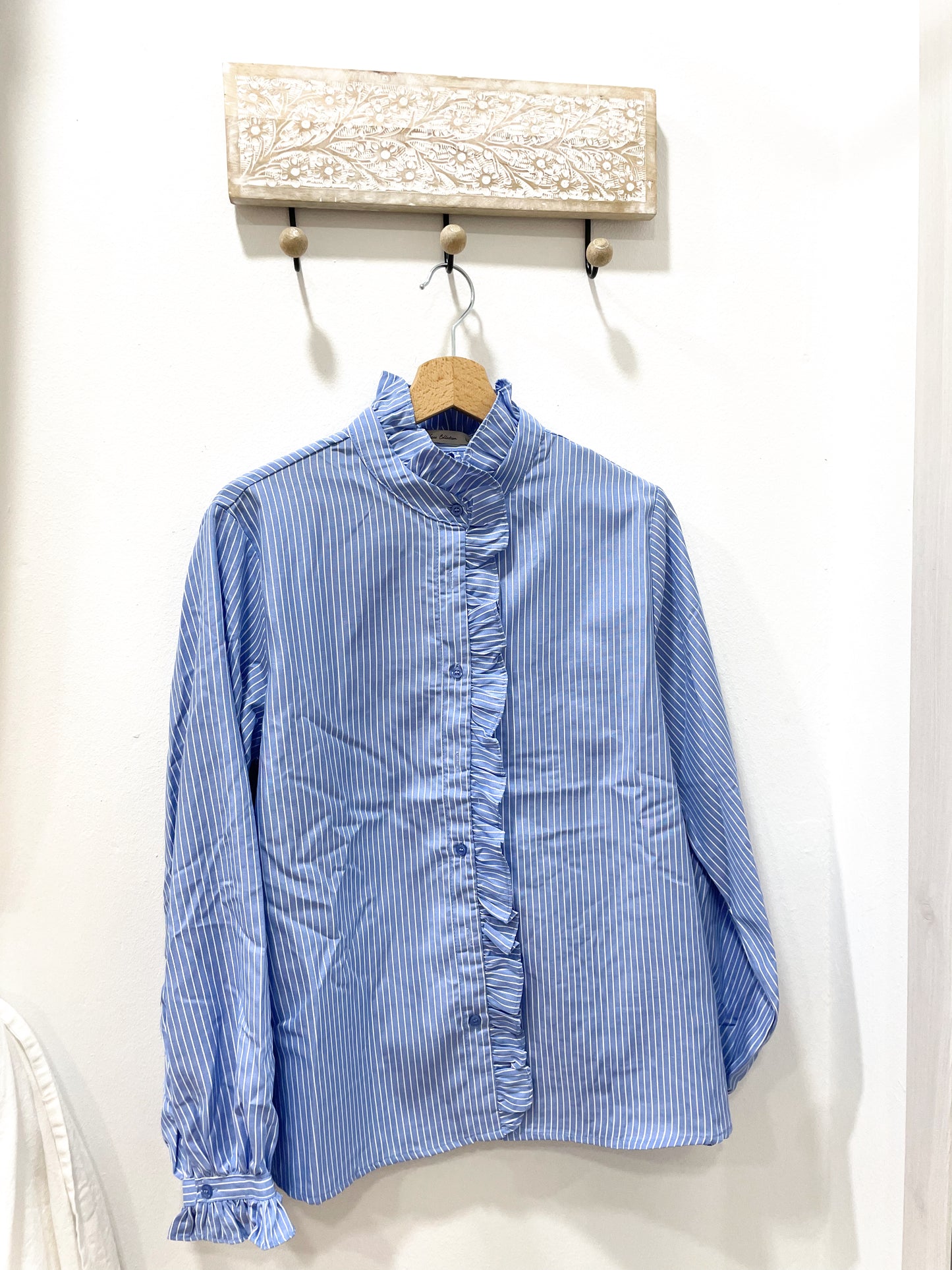 Blusa rayas blancas