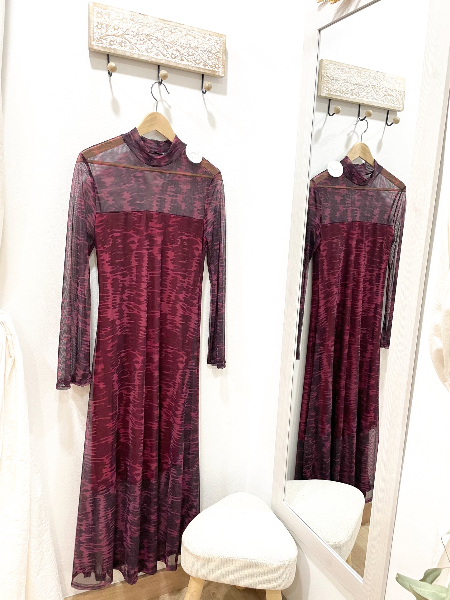 Vestido tul estampado (+colores)