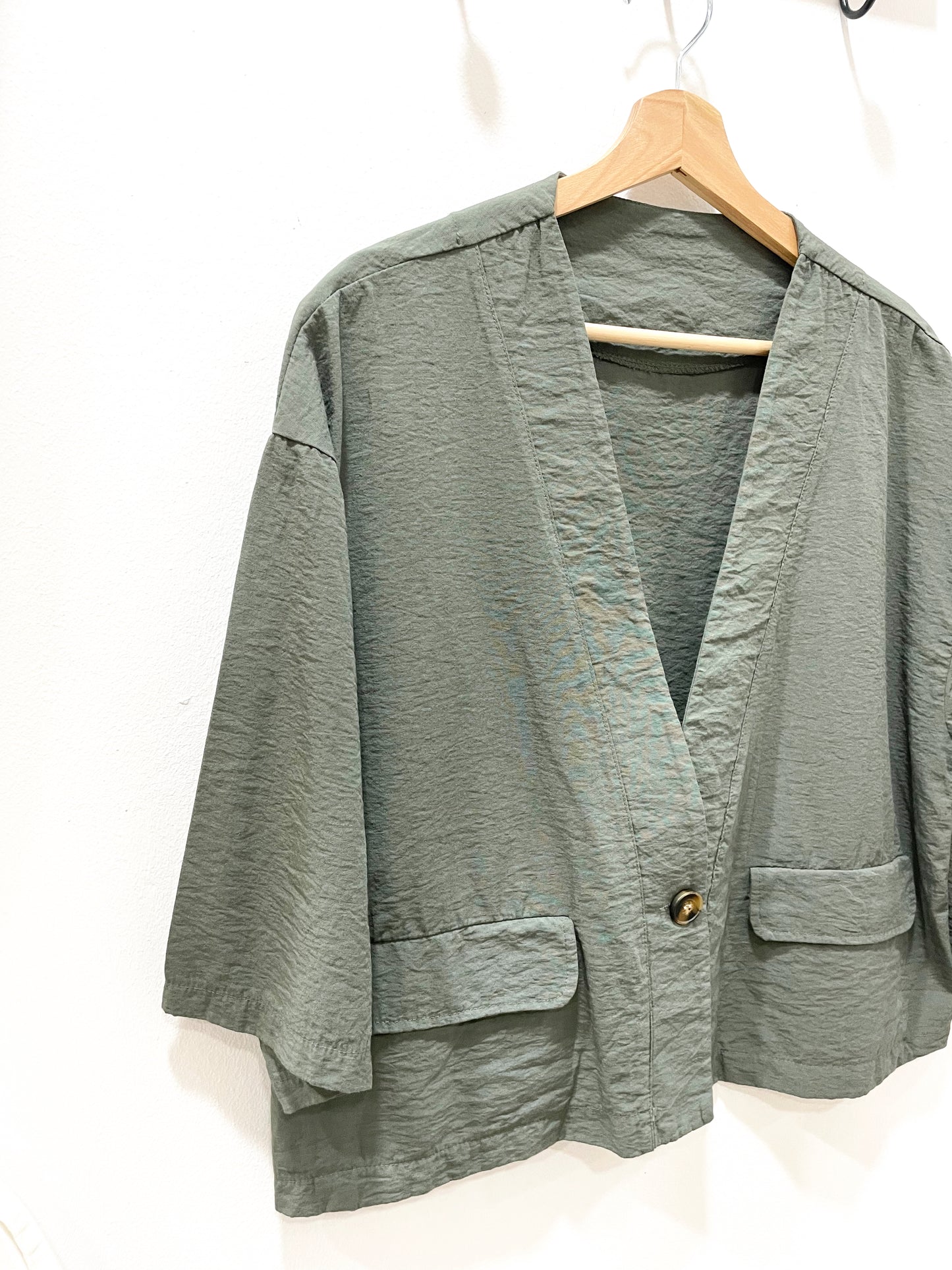 Chaqueta botón