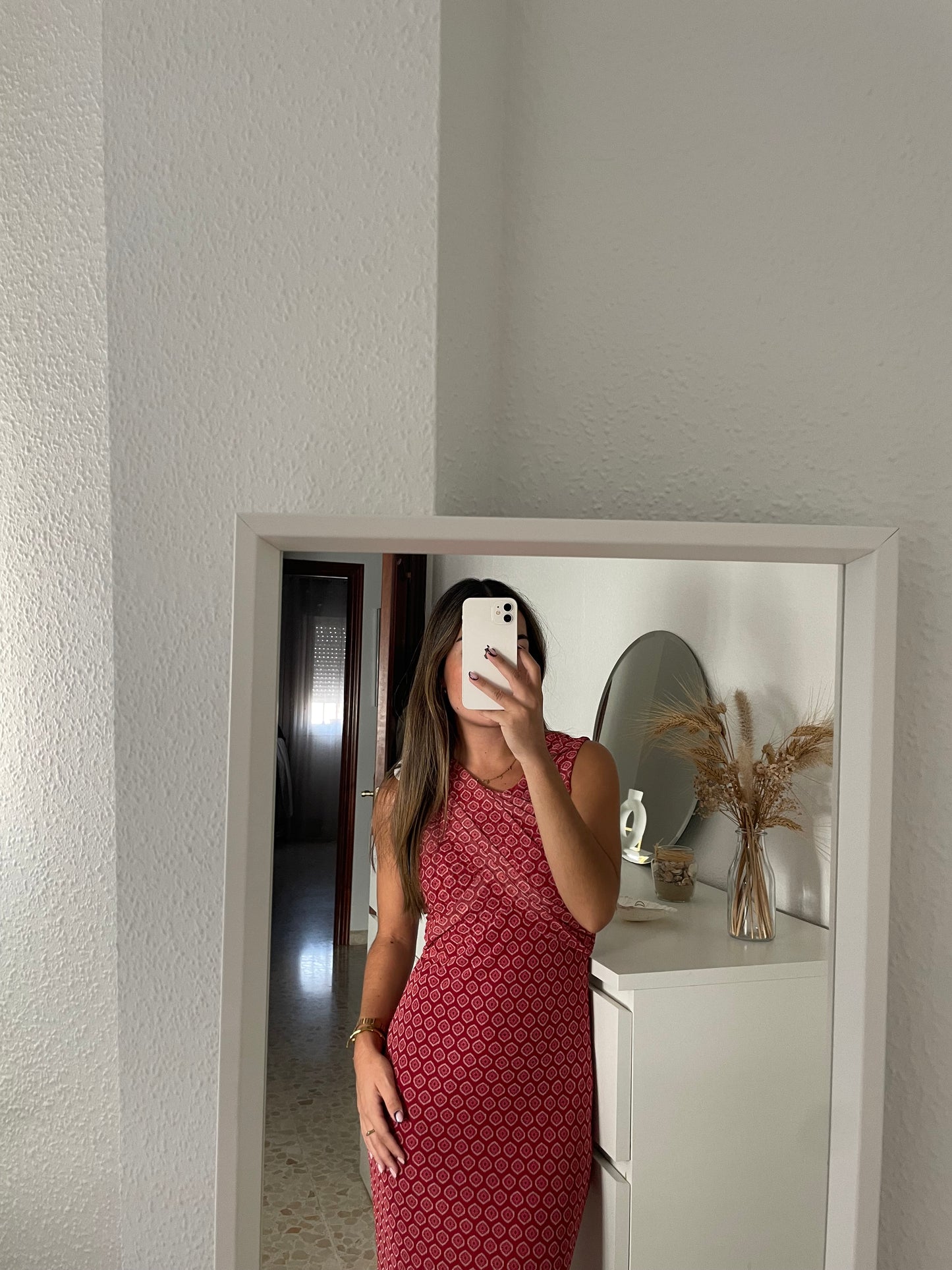 Vestido tul fruncido