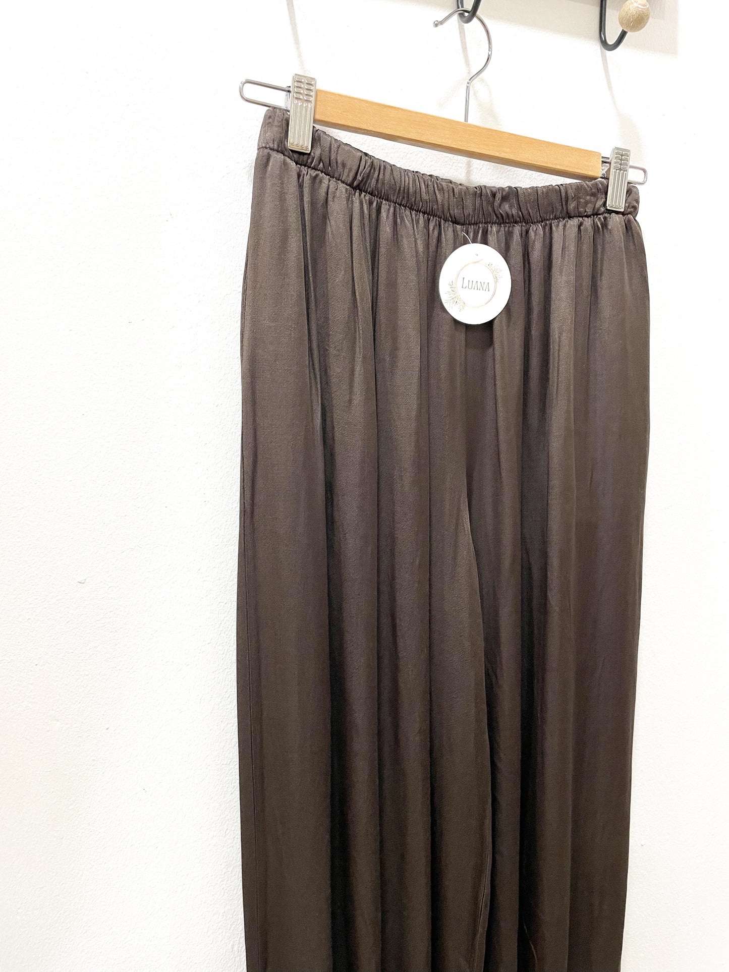 Pantalón satén bombacho
