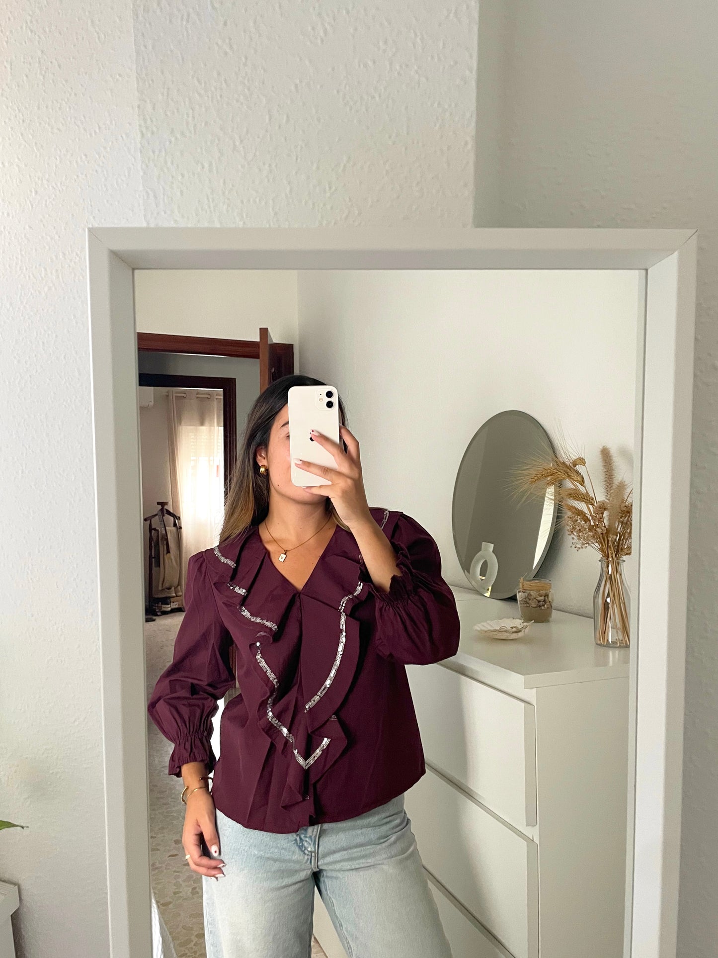 Blusa volante