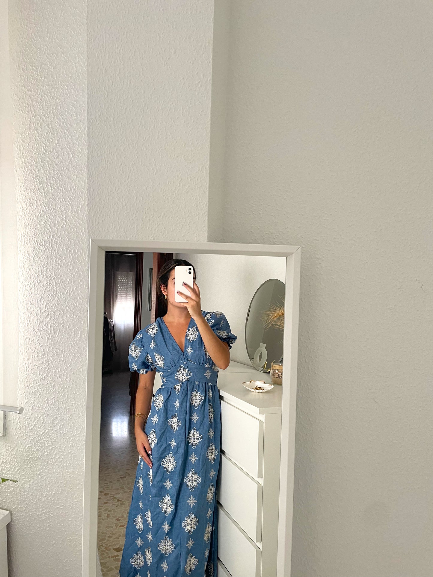 Vestido tela vaquera