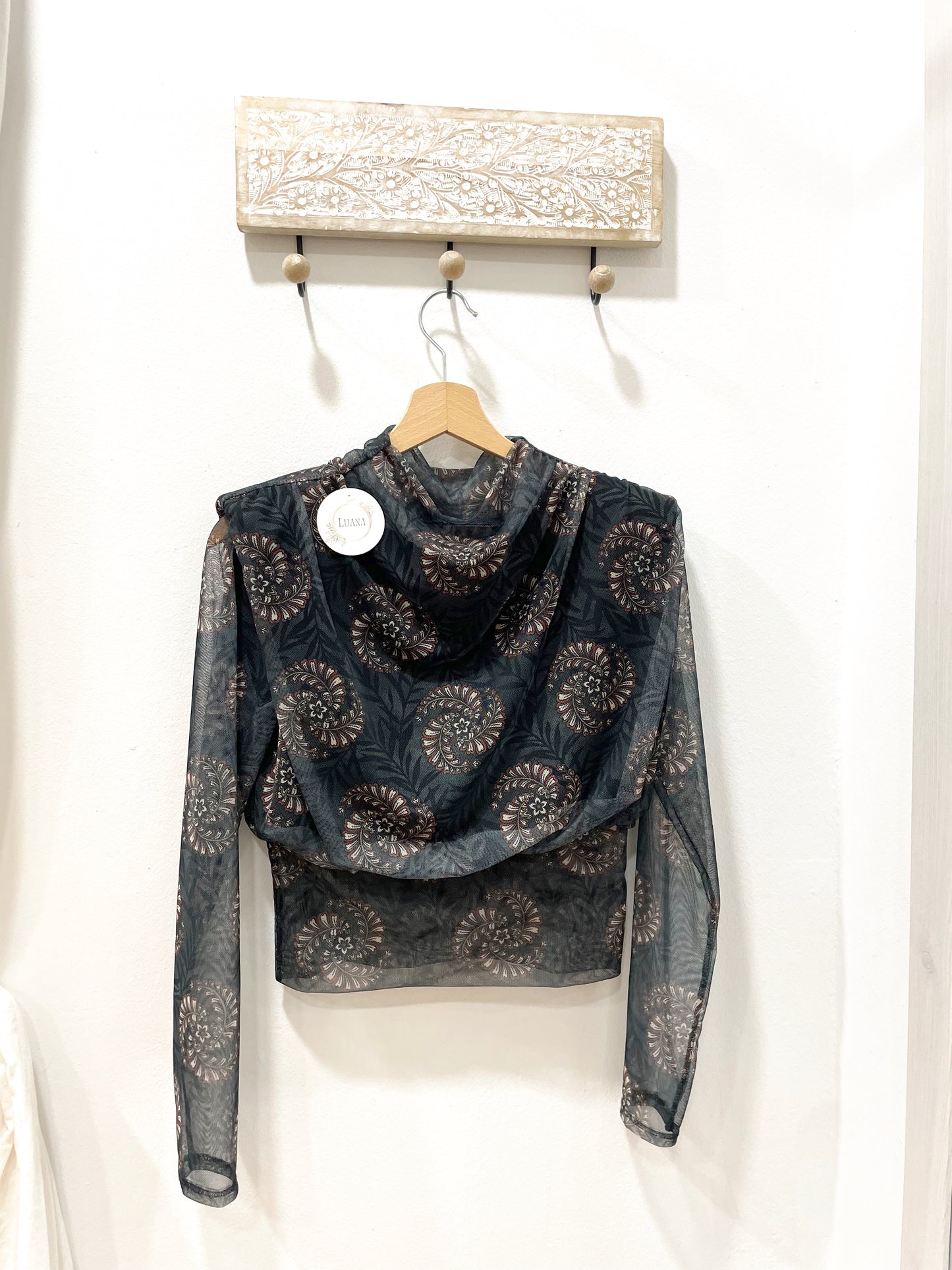Conjunto tul estampado