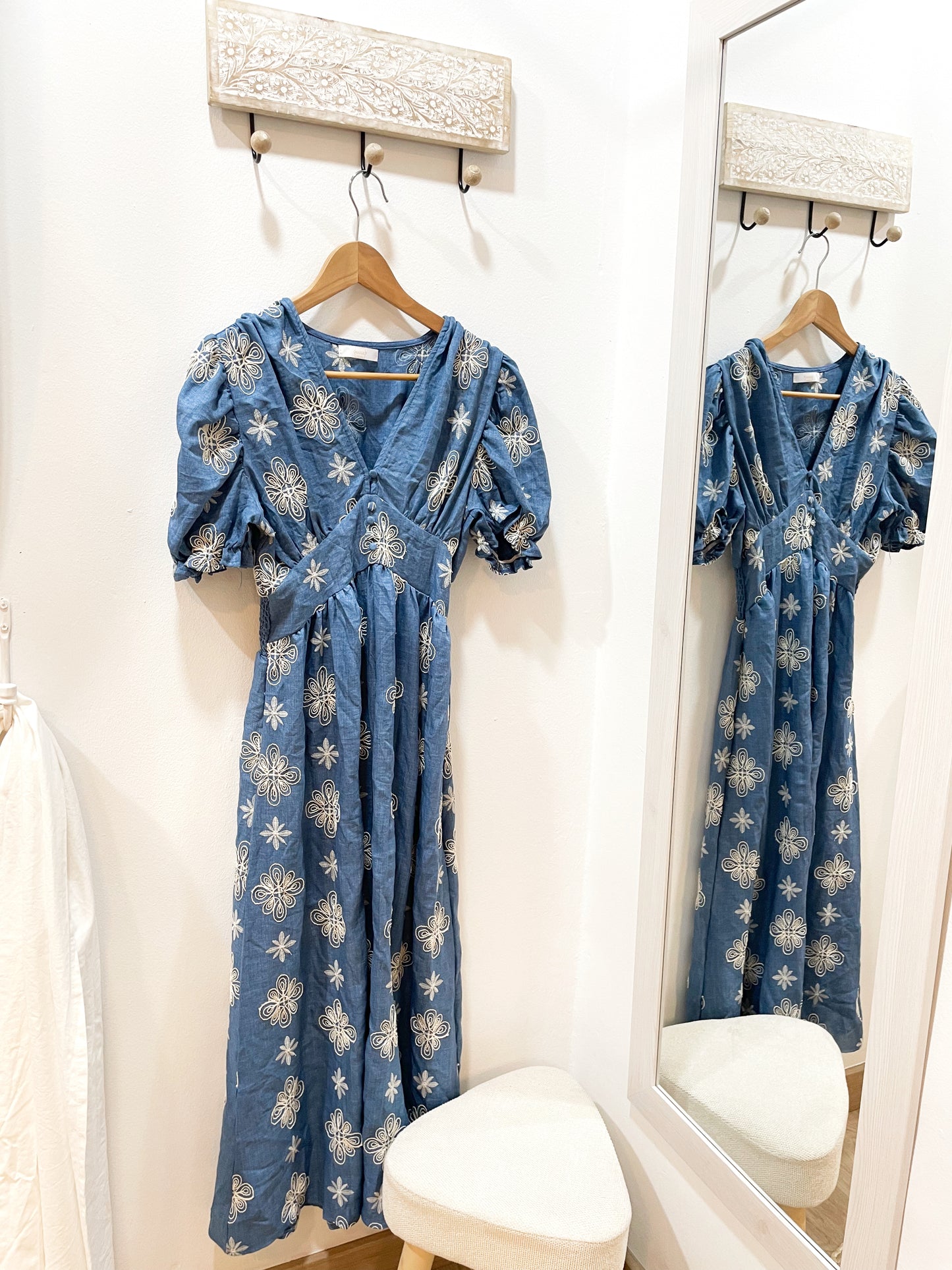 Vestido tela vaquera