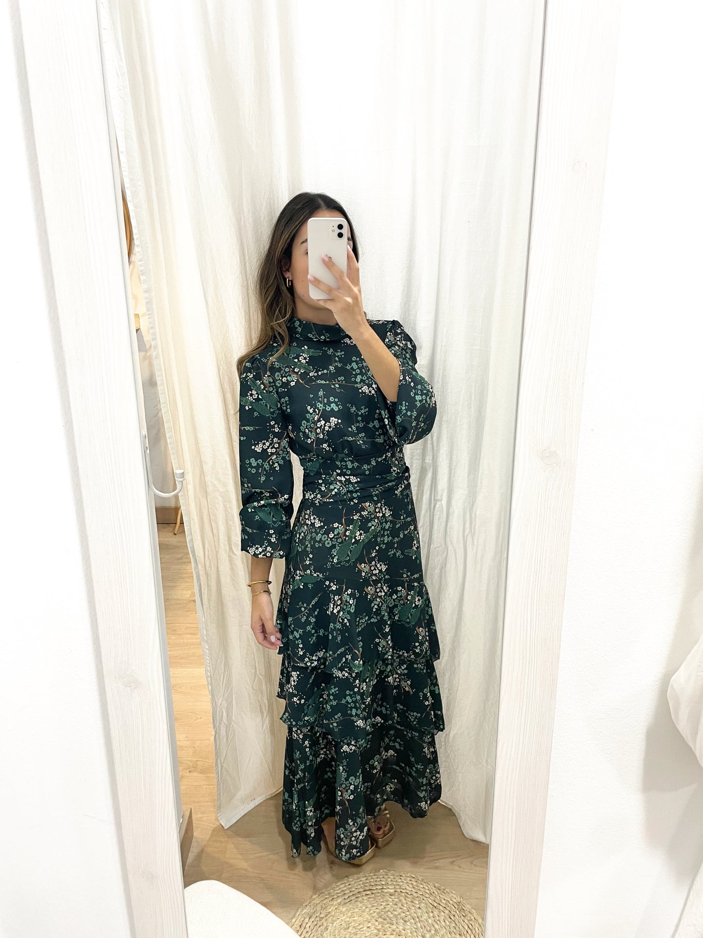 Vestido estampado floral
