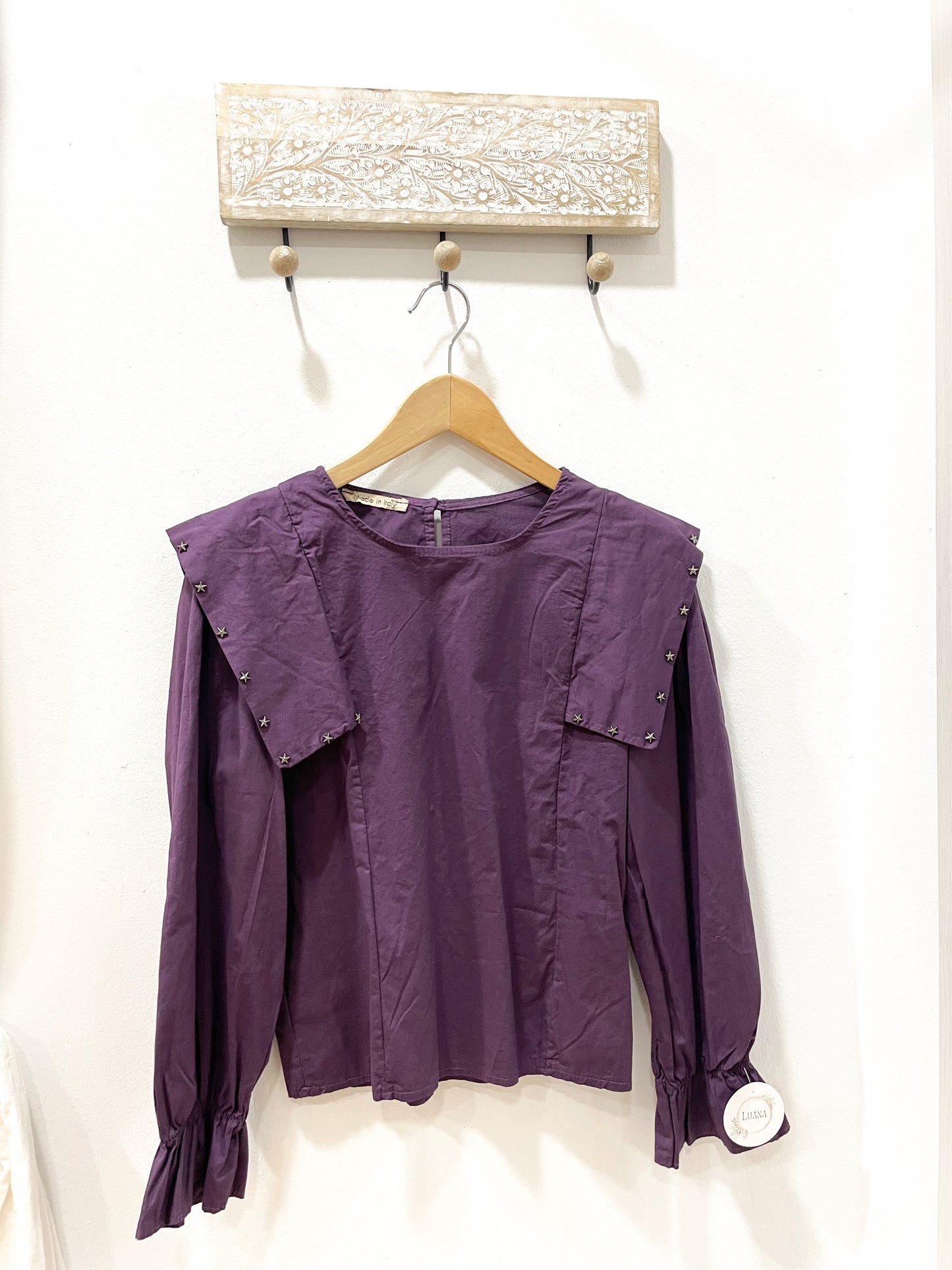Blusa tachuelas estrellas (+colores)
