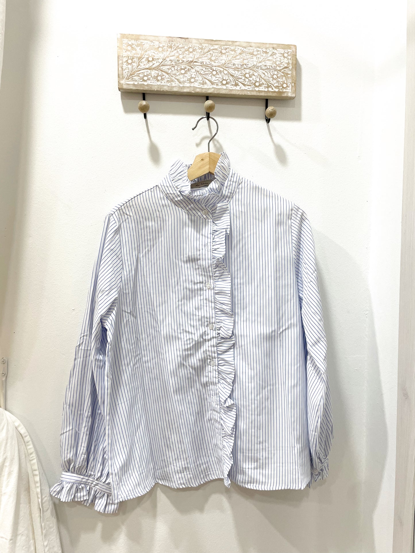 Blusa rayas azul