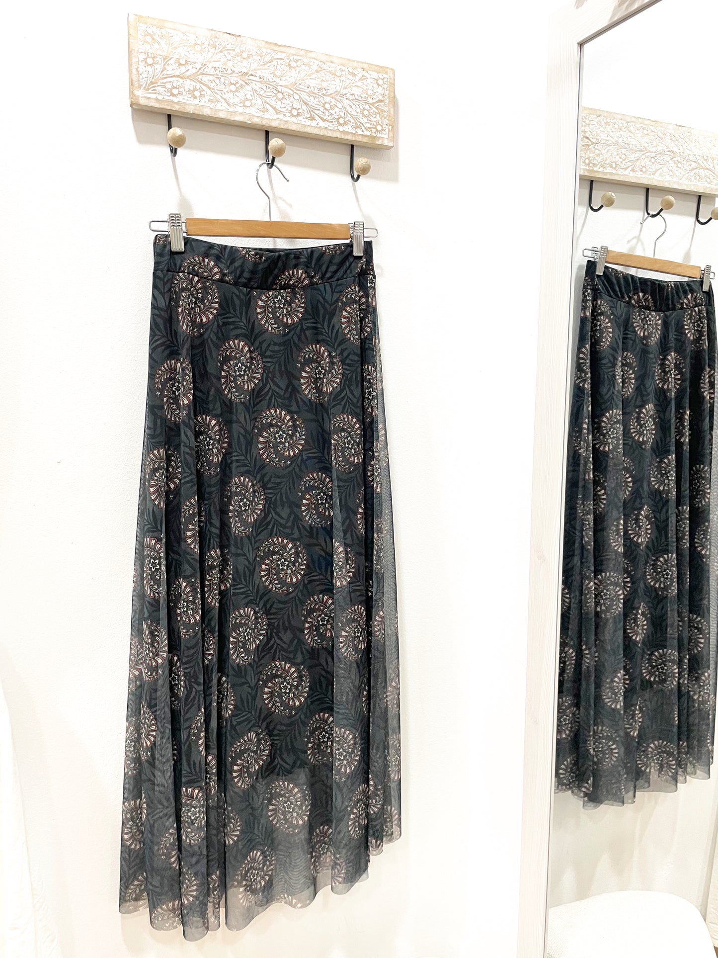 Conjunto tul estampado