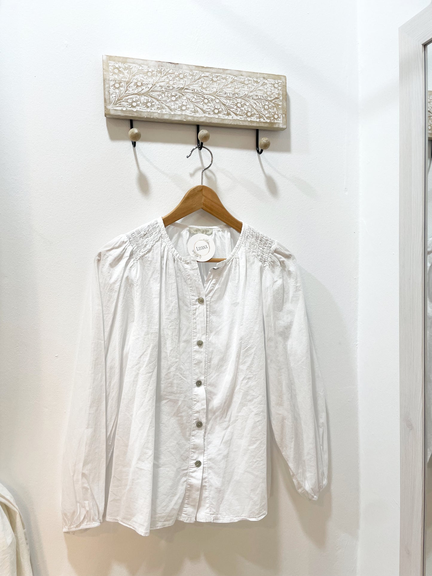 Blusa detalle fruncido (+colores)