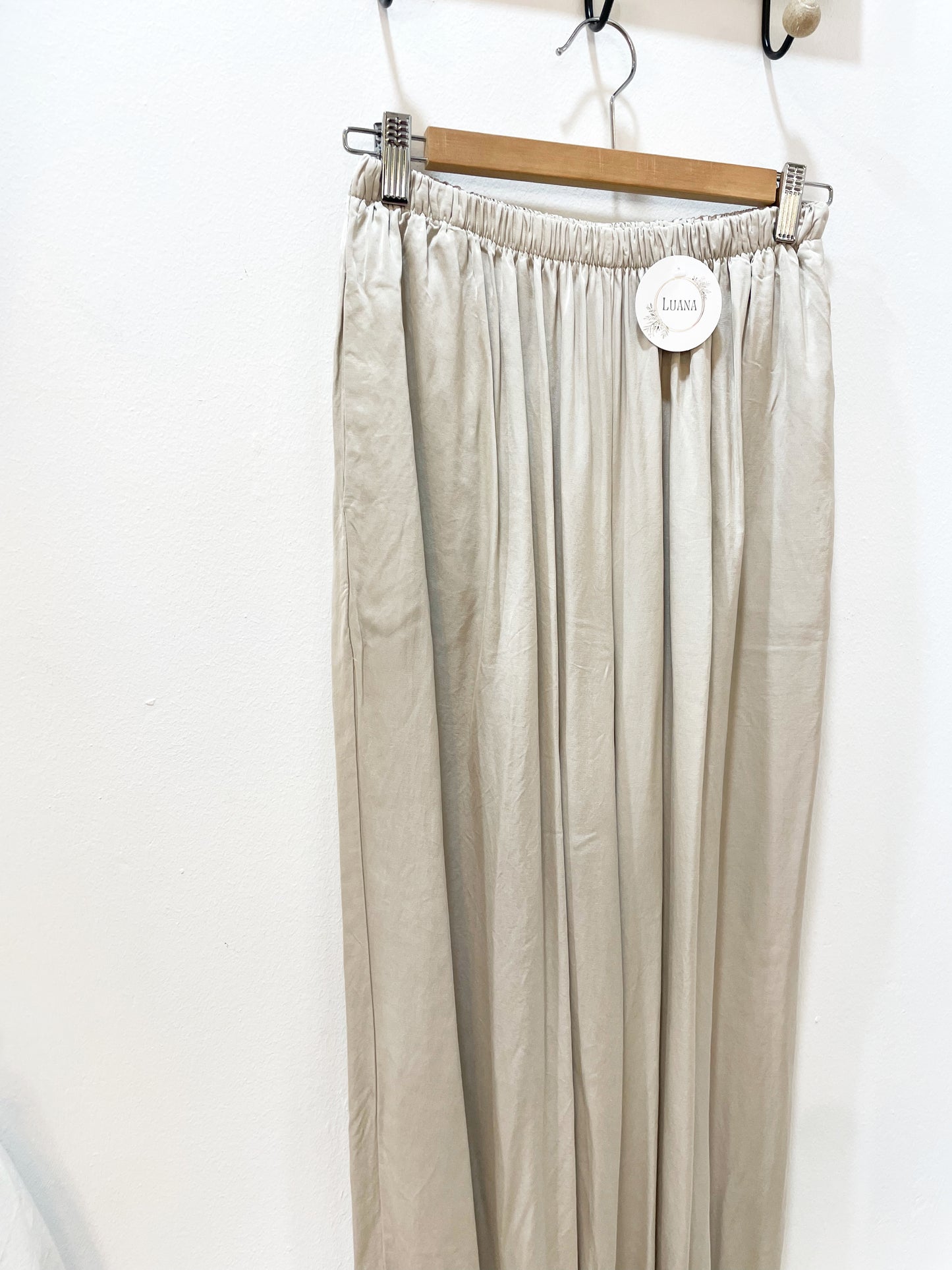 Pantalón satén bombacho