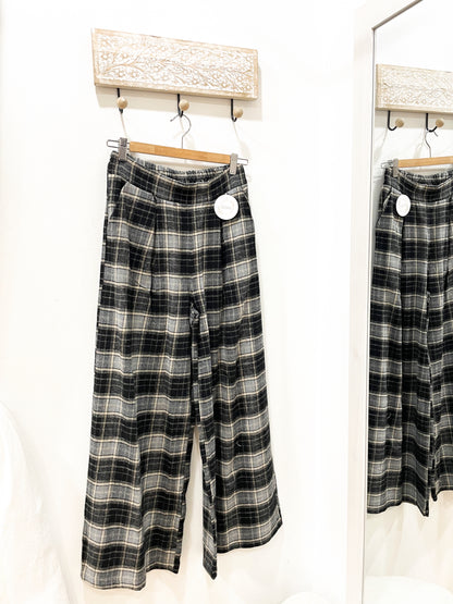 Pantalón cuadros pinza (+colores)