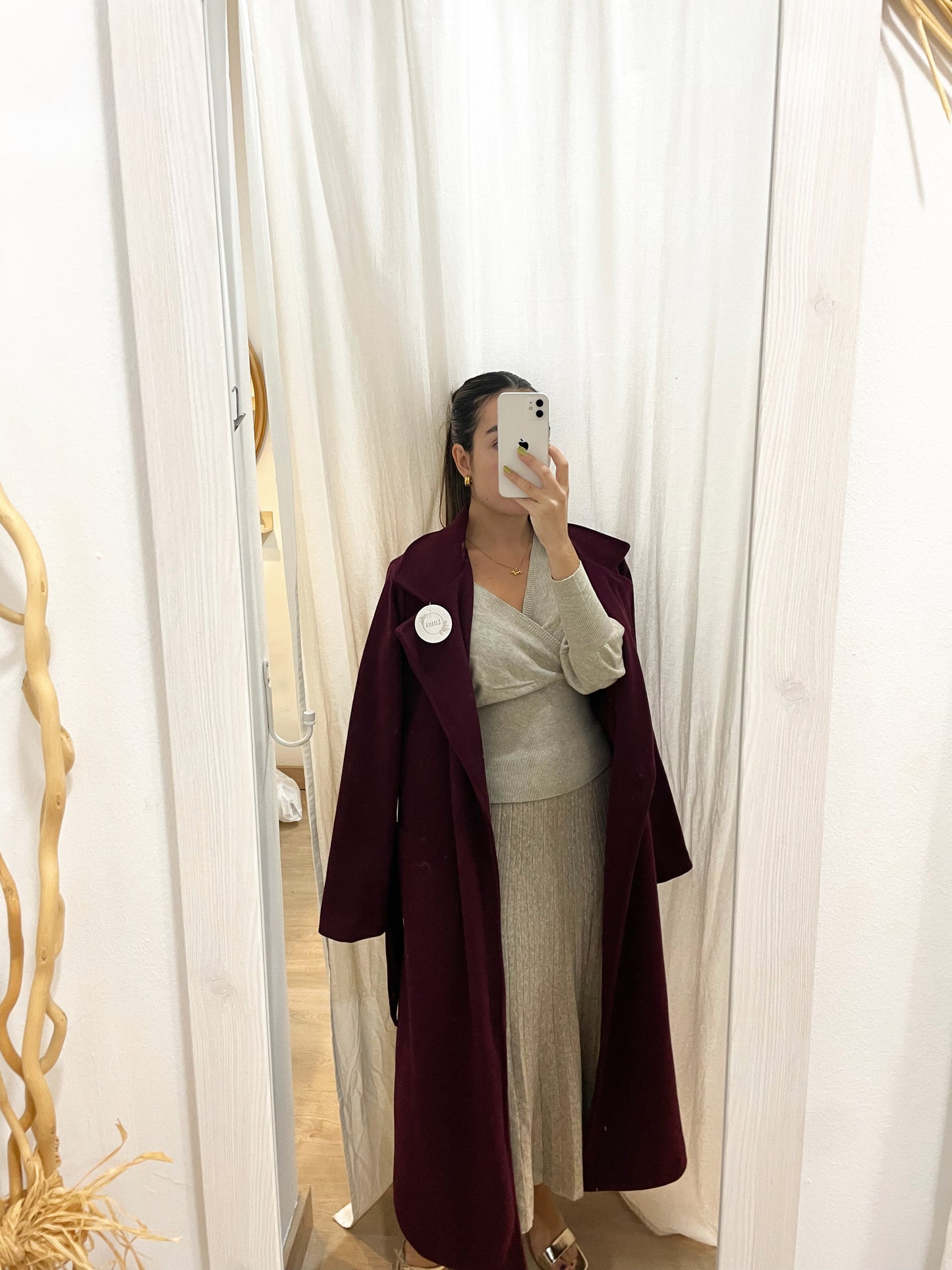 Abrigo paño (+colores)