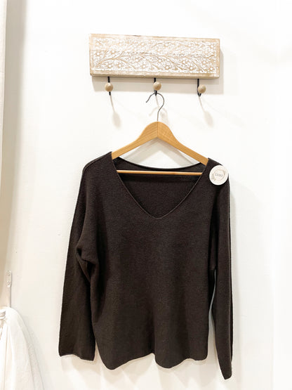 Conjunto punto marrón