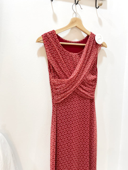 Vestido tul fruncido