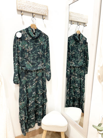 Vestido estampado floral