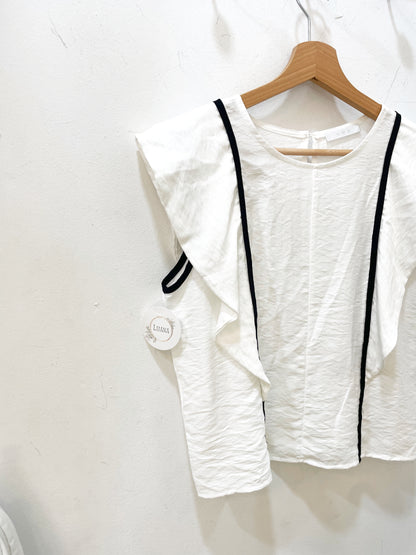 Blusa líneas negras