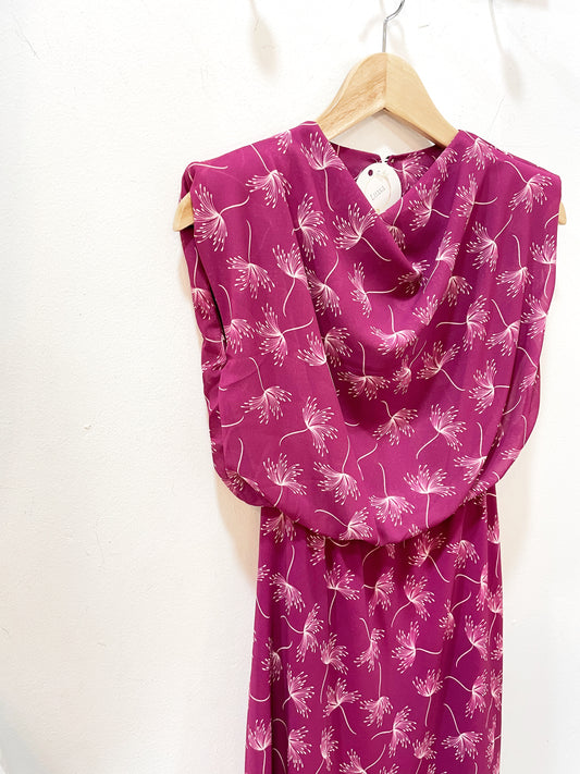 Vestido gasa estampado