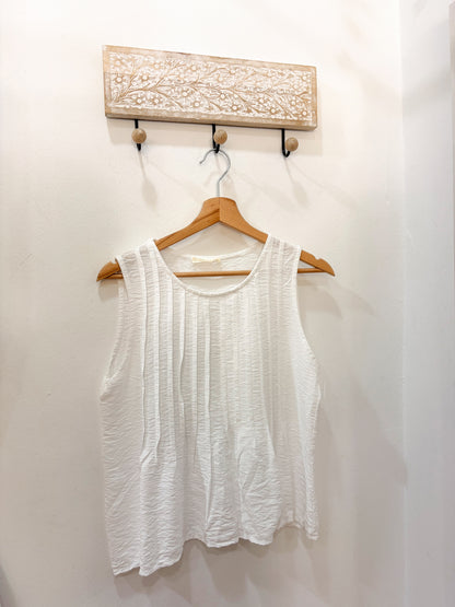 Blusa plisada