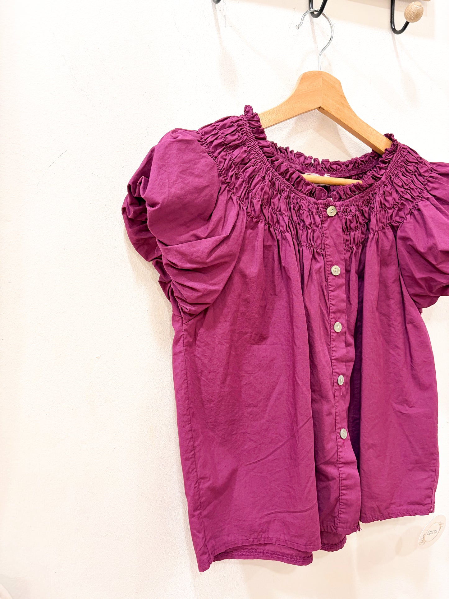 Blusa manga farol