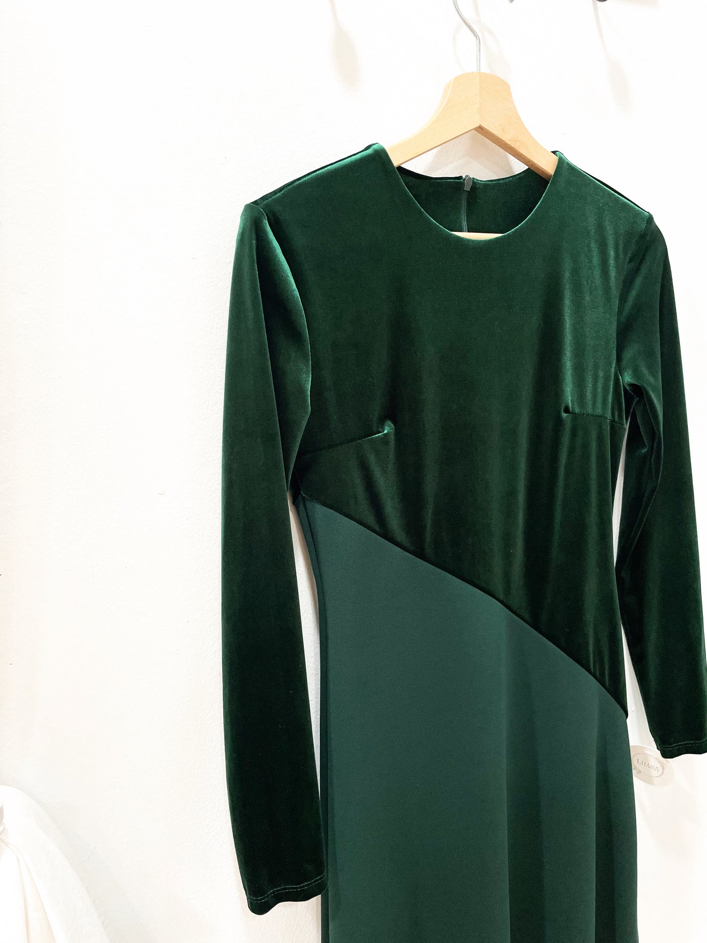 Vestido terciopelo asimétrico (+colores)