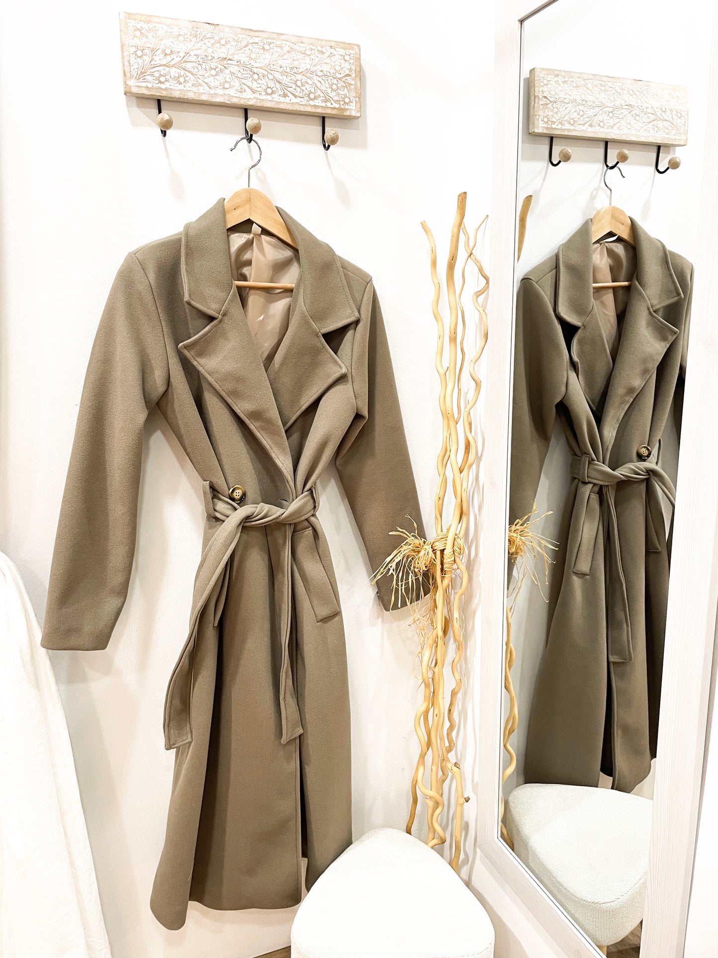 Abrigo paño (+colores)