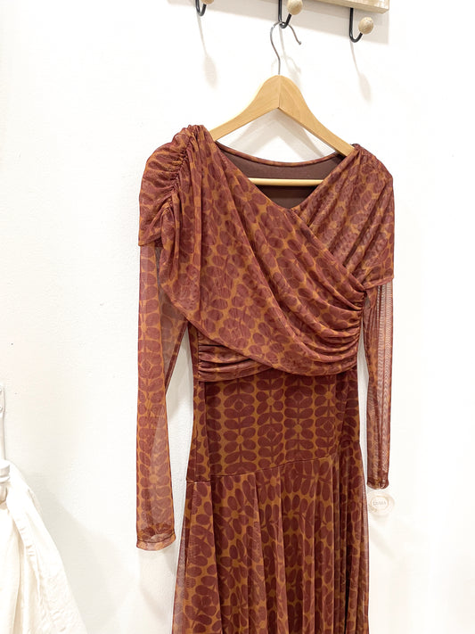 Vestido tul caldera