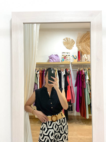 Blusa Lila fruncida