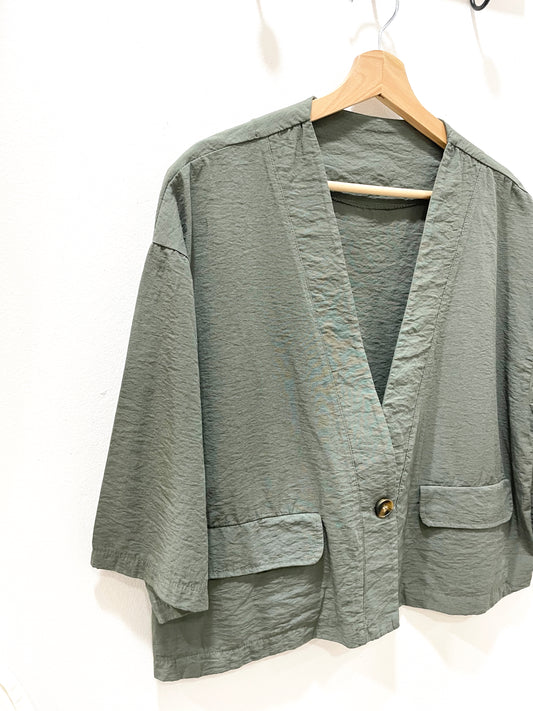 Chaqueta botón