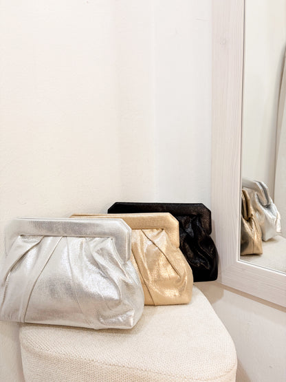 Bolso de mano brillo