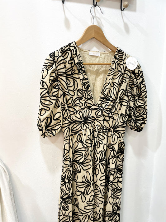 Vestido estampado floral