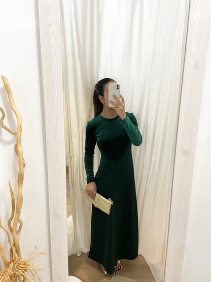 Vestido terciopelo asimétrico (+colores)