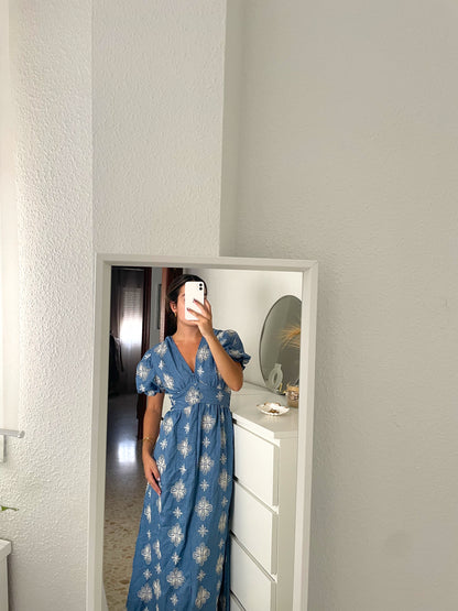 Vestido tela vaquera