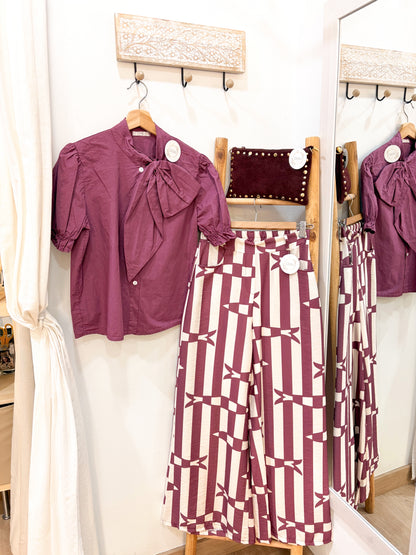 Blusa lazo