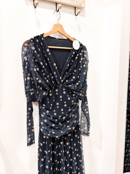 Vestido tul estampado