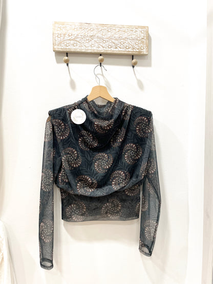Conjunto tul estampado