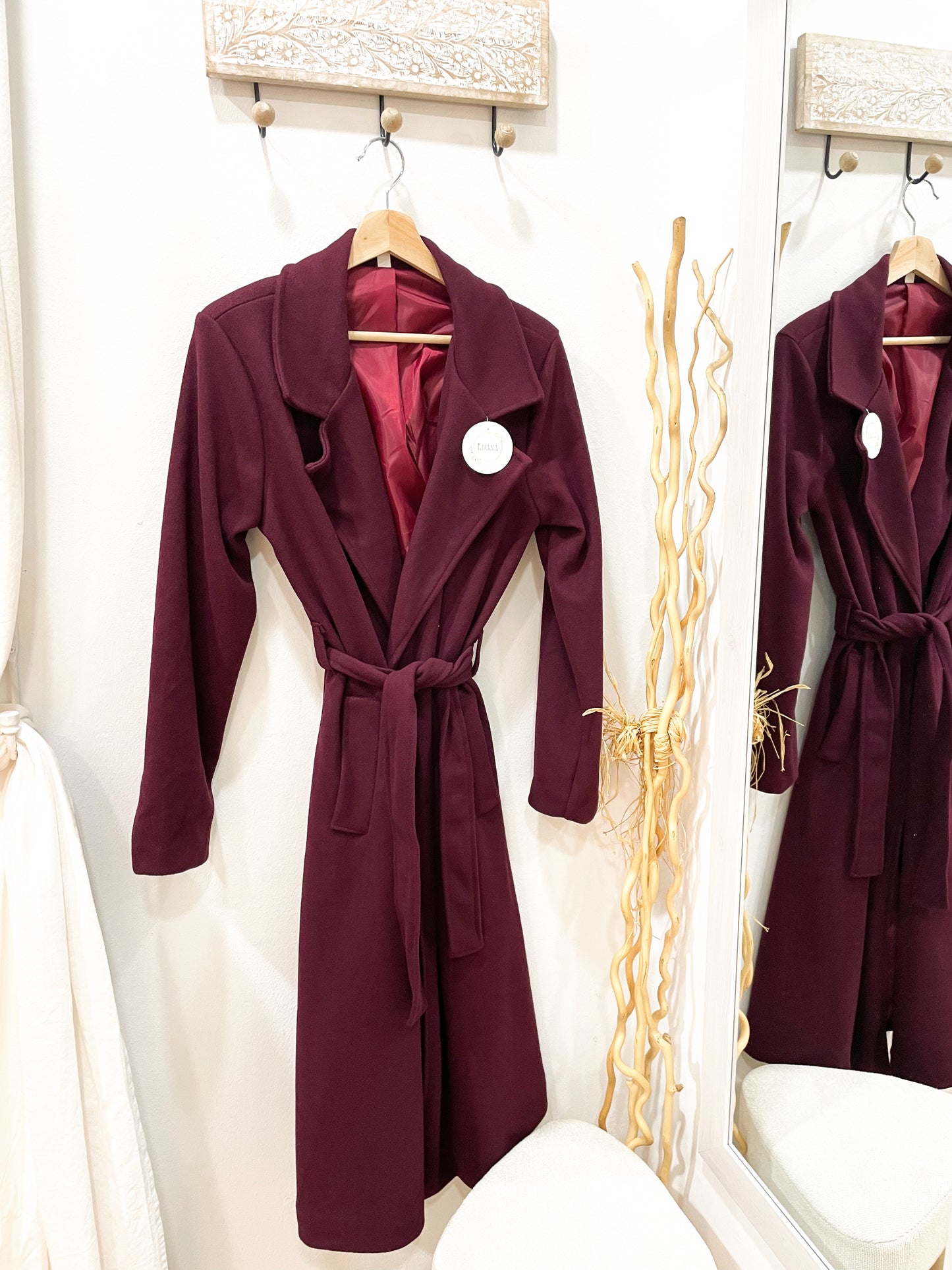 Abrigo paño (+colores)