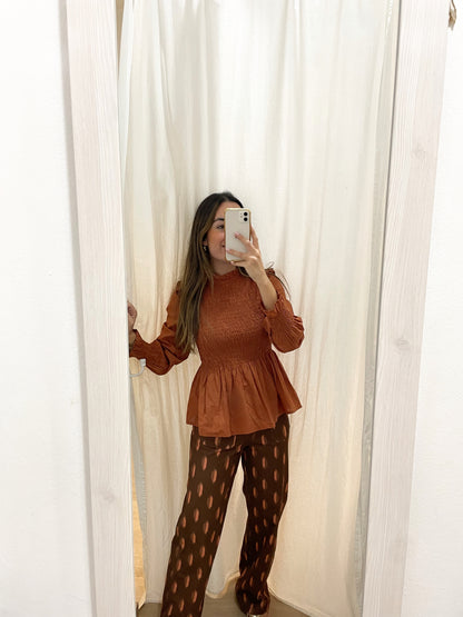 Pantalón vaquero estampado